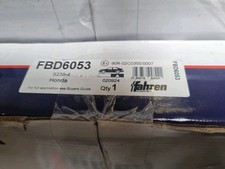 Fahren FBD6053 Brake Disc Rear Fits Honda Beat Civic Civic Del Sol Jazz