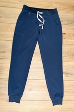 FIGS Zamora Jogger Scrub Pants Navy Blue TechnicalCollection W18SW2005