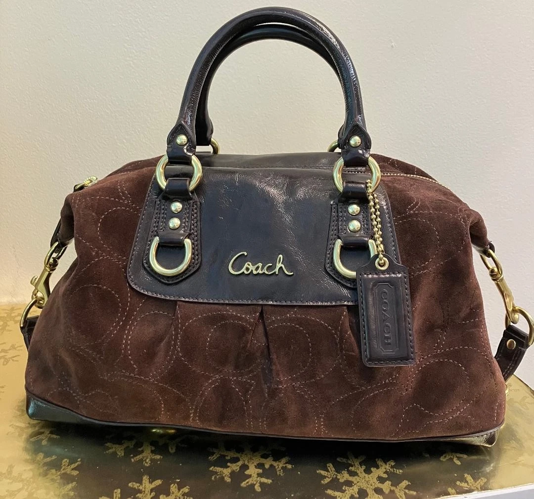 25+ Coach Ashley Satchel/Top Handle Bag Solid Bags & Handbags for