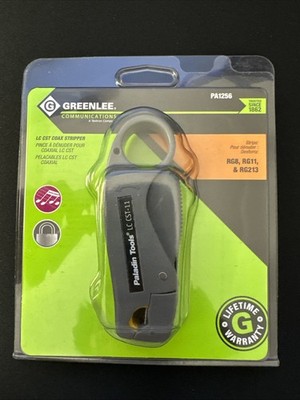 New GREENLEE COMMUNICATIONS PA1256 COAXIAL CABLE STRIPPER - 1256-PAL