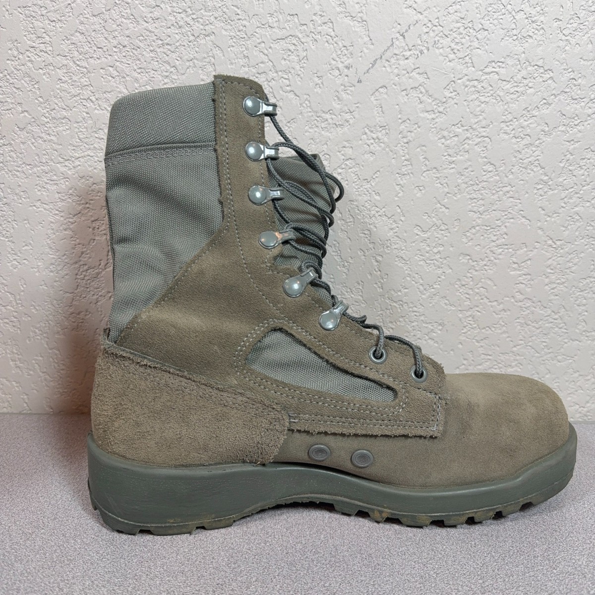 Belleville 600 ST Boots Mens Size 6R Sage Green Steel Toe Military