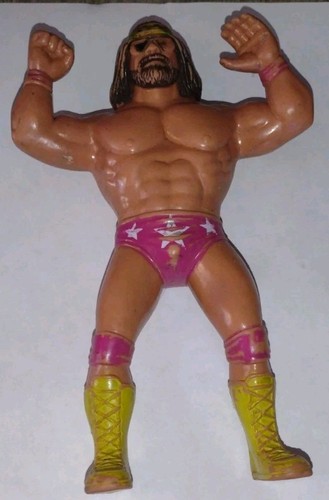 MACHO MAN RANDY SAVAGE USED  1986 LJN ACTION FIGUR...
