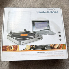 Audio-Technica AT-LP60-USB USB Belt-Drive Turntable 33/45 RPM RCA Out