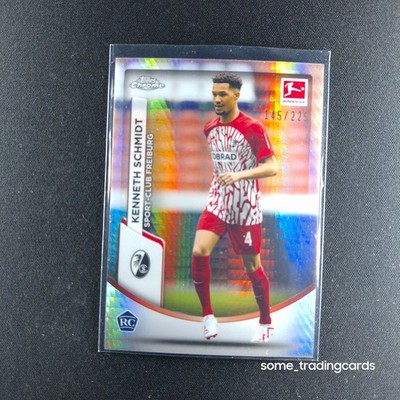Topps Kenneth Schmidt RC Freiburg - Prism   /225 Bundesliga Chrome 2023/24
