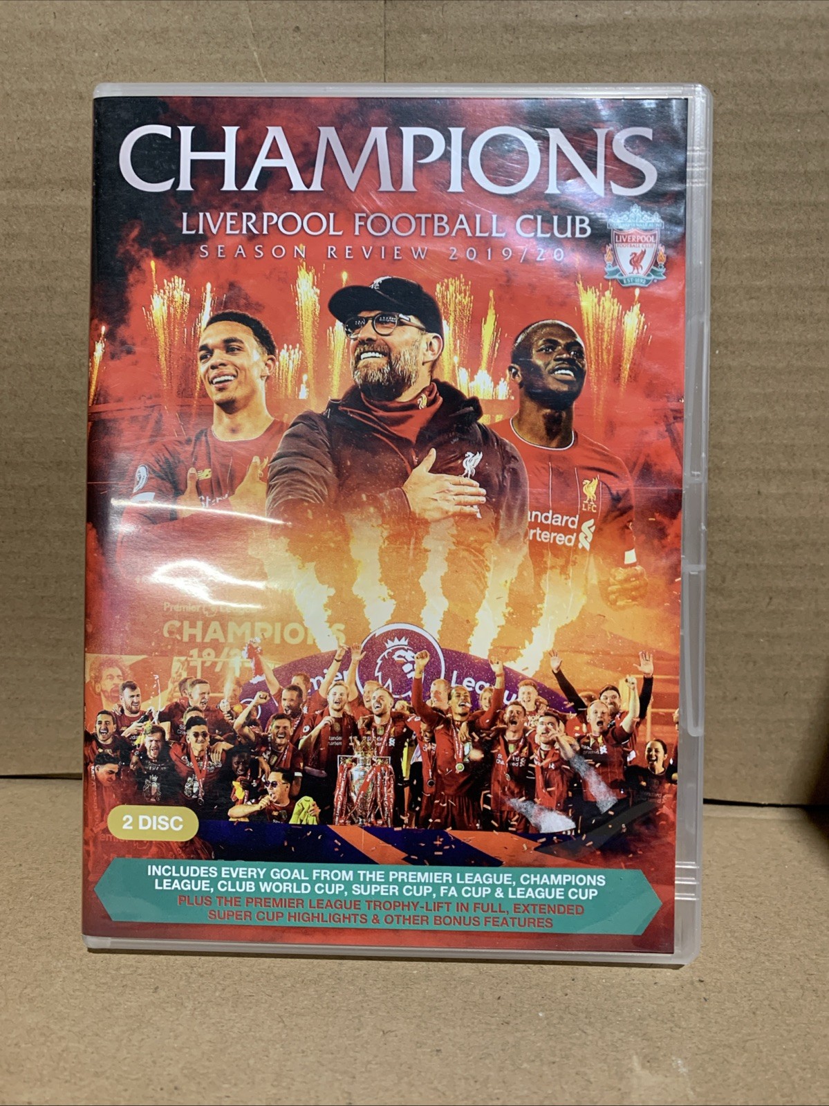 Champions. Liverpool Football Club Season Review 2019-20 DVD
