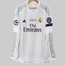 Real Madrid Ronaldo 2015/16 home LONGSLEEVE La Liga jersey