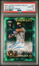 2024 Topps Chrome Update Series Sapphire Edition - Autographs Sal Frelick /99 