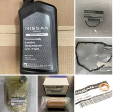 RE0F12A/JF020E GENUINE Nissan Parts and NS-3 CVT Fluid 5-Quart Bundle Kit