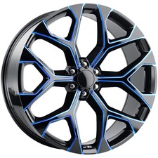 Performance Replicas Pr176 26x10 6x5.5 24mm Blackblue Wheel Rim 26 Inch