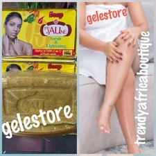 2 Soap: Pe Jaune Scrub & Lightening Soap 200gx 2 soap sale 👌