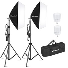 Ubeesize Softbox Photography Lighting Kit 27 X 20 Continuous Lighting Kit 2Pcs