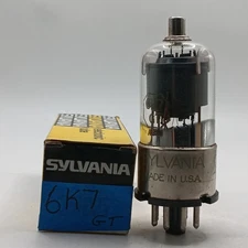 Sylvania 6K7GT Vacuum Tube VT-86A CV1941 Ham Amateur Radios IF RF Amp FREE SHIP