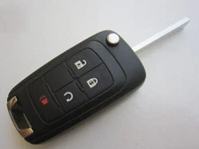 OEM CHEVY FLIP KEY KEYLESS REMOTE KEY FOB TRANSMITTER ALARM 20835404 UNLOCKED