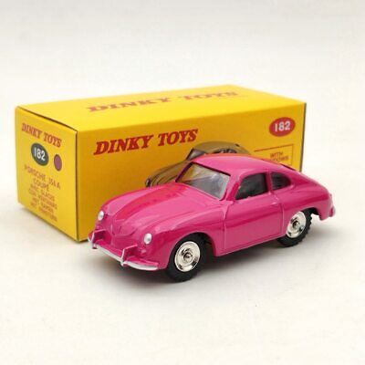 DEAGOSTINI 1/43 DINKY TOYS 182 PORSCHE 356 A COUPE Pink MODELE Models car