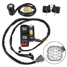 Handlebar & Key Switch for Honda Rancher 420 TRX420 AT/ES FE/FPE/TE/FA/FPA 07-13