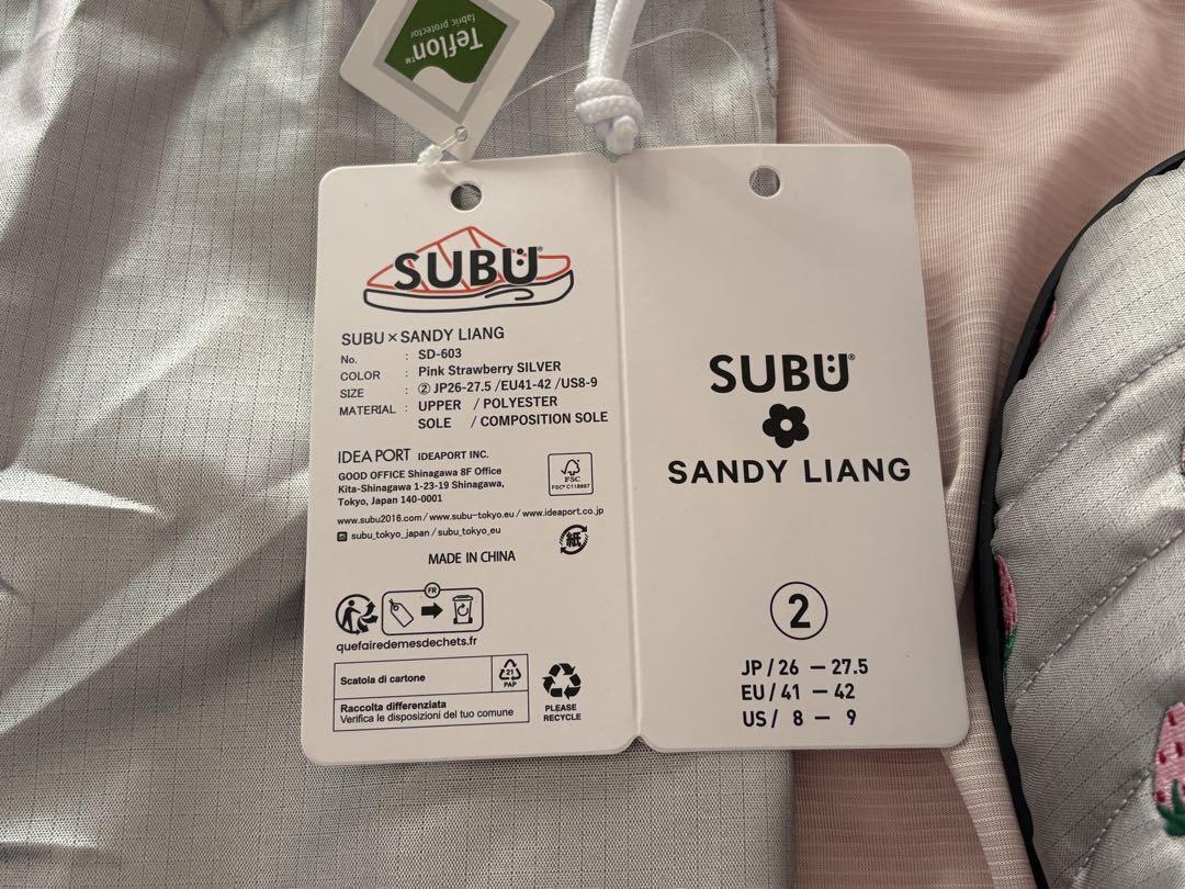 SANDY LIANG X SUBU SLIPPERS IN CHROME Kawaii Shoes Japan SANDY LIANG X SUBU SLIPPERS IN CHROME Kawaii Shoes Japan