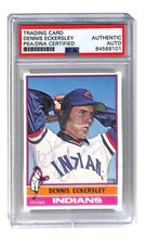Dennis Eckersley Cards, Rookie Card and Autographed Memorabilia Guide 48