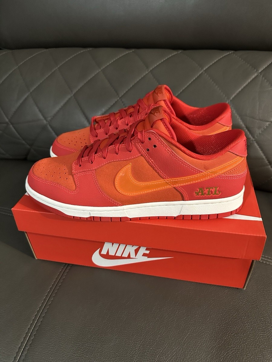 Nike Dunk Low ATL men's size 11.5 Atlanta FD0724-657 New | eBay