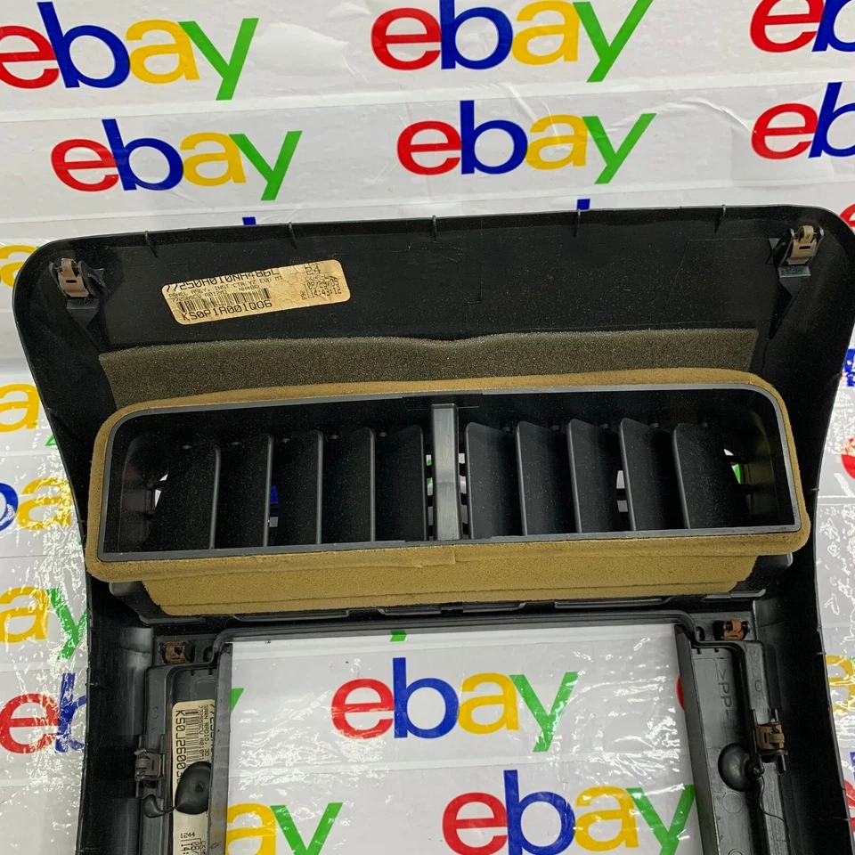 Radio Honda Element 2003-2006 ventilaciones de aire bisel de ajuste panel de tablero 04 05 gris Foto 4 de 4