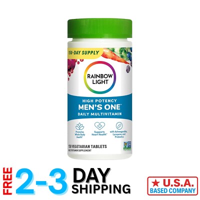 150 ct Mens One Daily Multivitamin - Complete 20+ Vitamin Nutritional Support