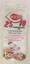 Vintage 2000 Limited Edition Cincinnati Reds 25 10 Lapel Pin Set Baseball