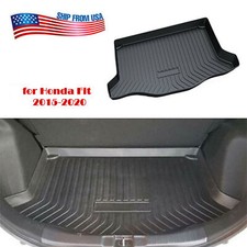 Custom For 2015-2020 Honda Fit Rear Trunk Liner Cargo Tray Liner Mats Custom For 2015-2020 Honda Fit Rear Trunk Liner Cargo Tray Liner Mats