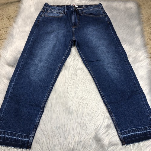 Grana Womens Japanese Denim Cropped 