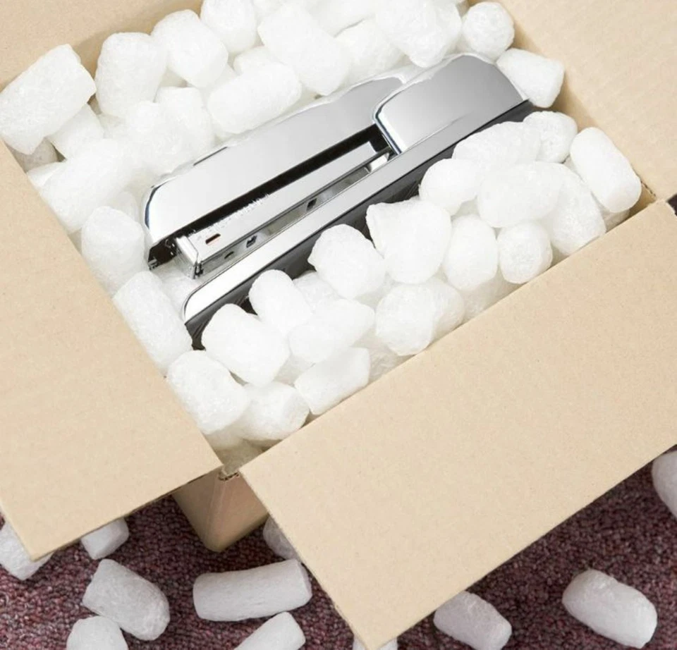 Embalagem ecológica biodegradável branca amendoim/pipoca Loosefil - Imagem 3 de 3