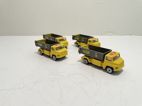 K1 Corgi Auto City Wolf Tipping Lorry Trucks x4 Dump Trucks