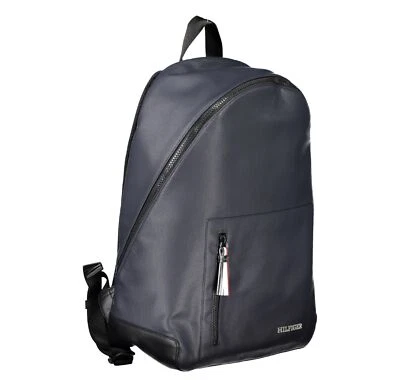 Tommy Hilfiger Sac à Dos Casual Bleu Logo - Photo 1/4