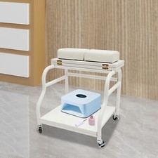 Portable Esthetician Trolley Cart, Trolley Cart with Wheels, Foot Bath Cart