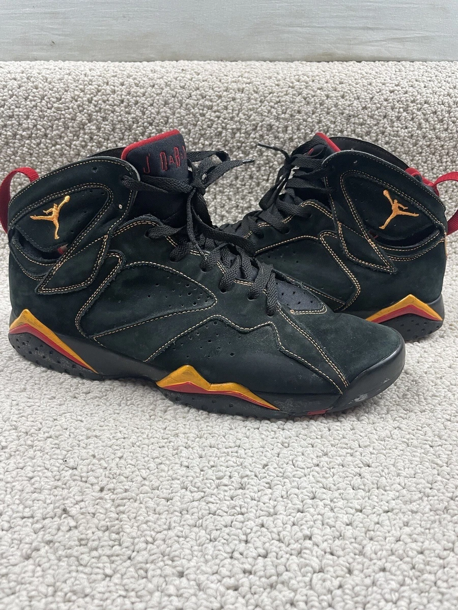 Jordan 7 orange and black sale