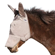 Cashel Crusader Long Nose Fly Mask Mule Ears Donke