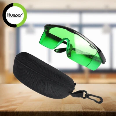 Green Laser Enhancing Adjustable Glasses for Eye Protection Safety Huepar GL01G