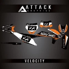 Attack Graphics Custom Velocity Complete Bike Graphics Kit