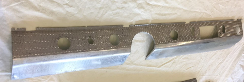 1961 Plymouth Dash Panel Bezels complete set of 4 Fury Savoy Belvedere - Image 4 of 4