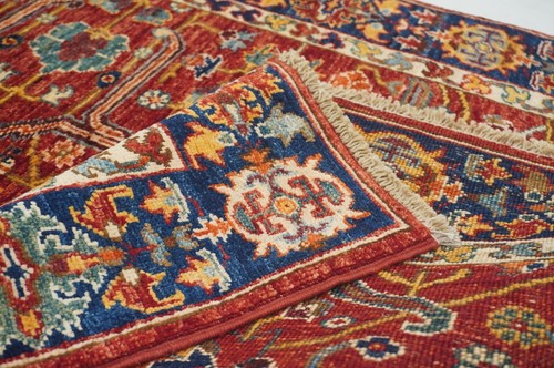 3 x 5 ft Red Bidjar Oriental Afghan Hand Knotted Traditional Area Rug - Picture 13 of 16