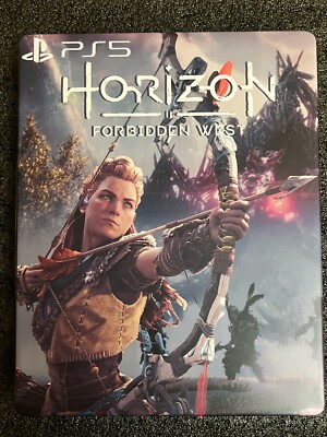 Horizon Forbidden West PS5 Custom Made Steelbook Case (NO GAME)