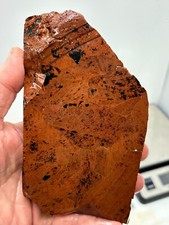 Thick Meca Obsidian aka Mahogany Slab Lapidary Cabbing Knapping Combo ship