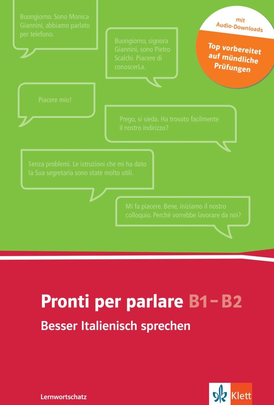 Thumbnail - Lucina Micale; Christoph Wurm / Pronti Per Parlare B1-b2