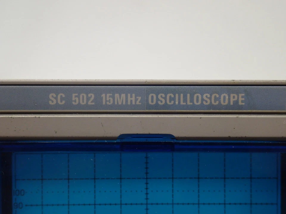 TEKTRONIX SC 502 15MHz OSCILLOSCOPE 2 CHANNEL PLUG-IN MODULE *READ DESCRIPTION* - Image 3 of 4