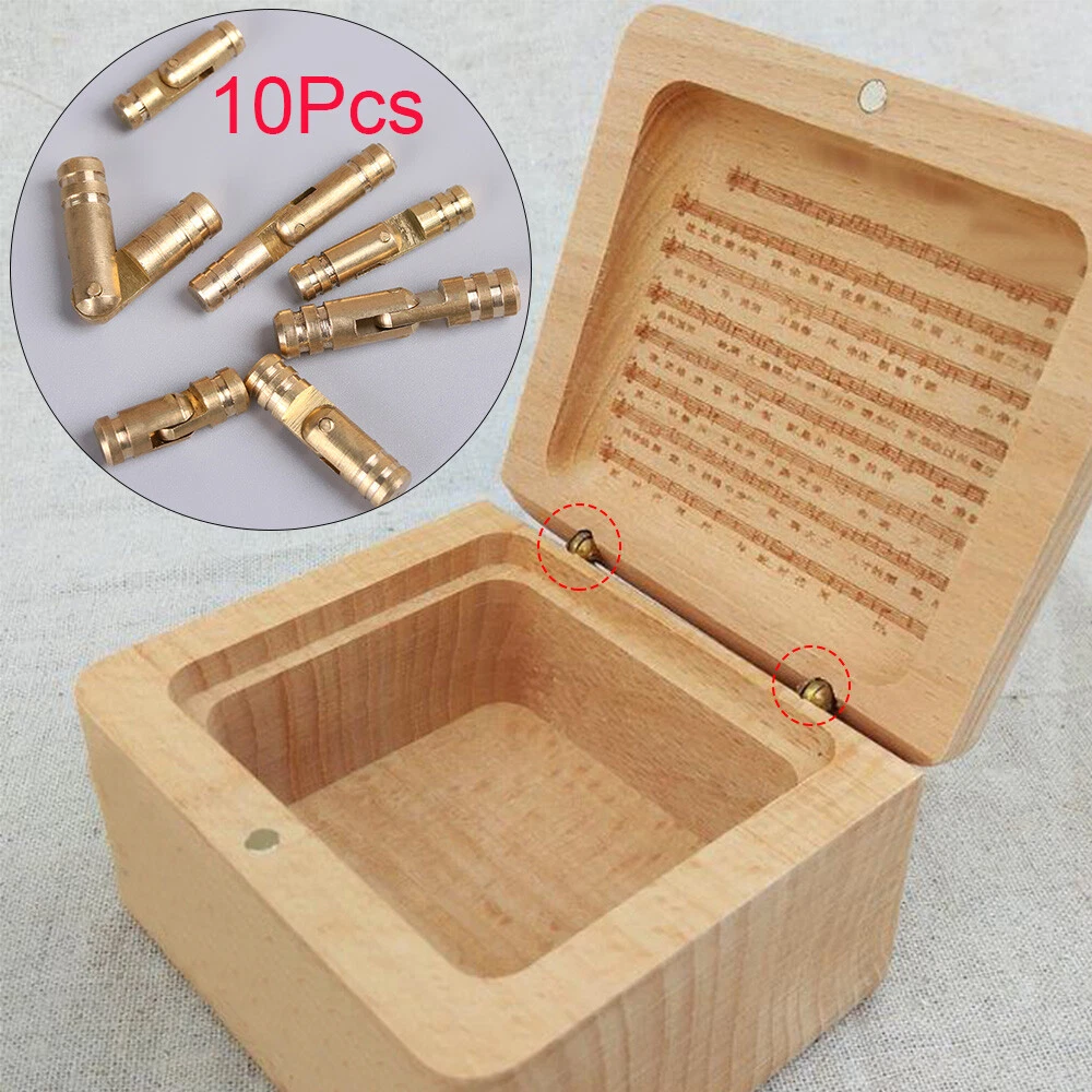 Wine Wooden Case Hinges Jewelry Box Supplies Furniture Hardware