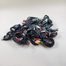 Lot of 11 Microsoft Composite AV Audio Video Cable X821376-001 For Xbox 360