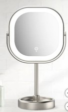 Conair Halo Led Rechargeable Vanity Mirror 1x10x Satin Nickel 2543365 Conair Halo Led Rechargeable Vanity Mirror 1x10x Satin Nickel 2543365