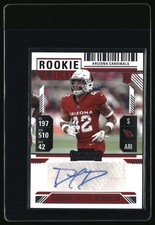 2024 Panini Contenders Dadrion Taylor-Demerson #235 RC,AU Auto Arizona Cardinals