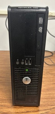 Dell Optiplex 755 Xeon X3220 Intel Quad 2.40 4.0 Gig Ram 500 GB HD Win 10 Pro