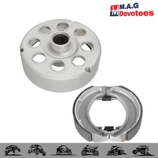 Rear Brake Drum Hub & Shoes For Honda 1988-2000 TRX300 TRX300FW 2x4 4x4 Fourtrax