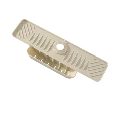 Silicone Faucet Mat Kitchen Sink Splash Guard Slip Drain Pad Drip Catcher Tray