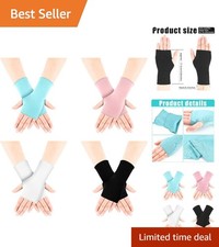 4 Pack Sun Protection Gloves