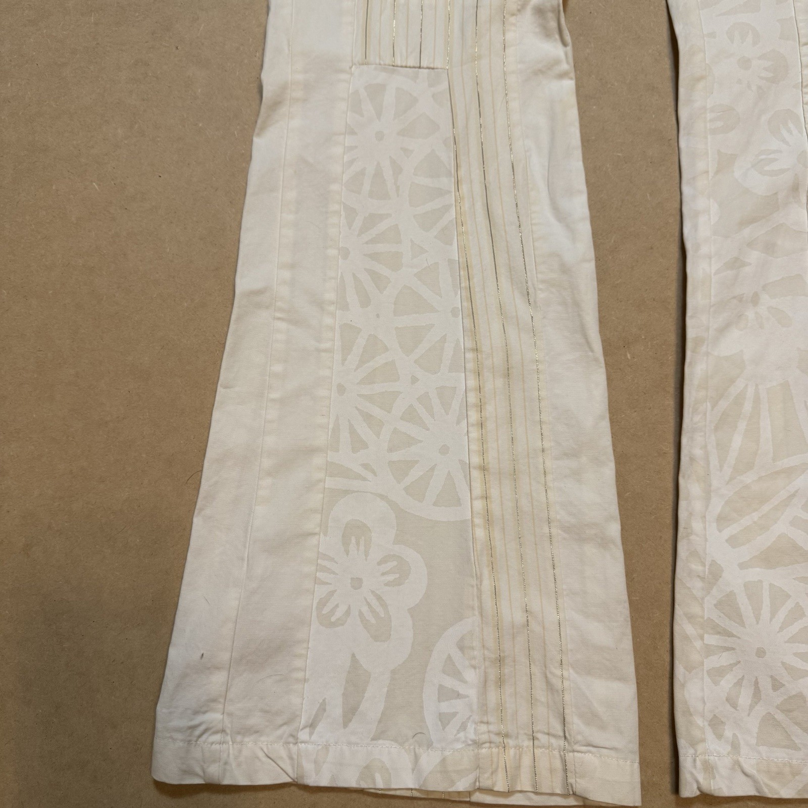 Custo Barcelona Y2K Patchwork Flared Trousers  Sp… - image 14